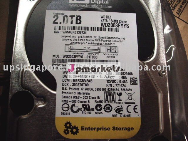Recertified WD 2TB企業のハードディスク問屋・仕入れ・卸・卸売り