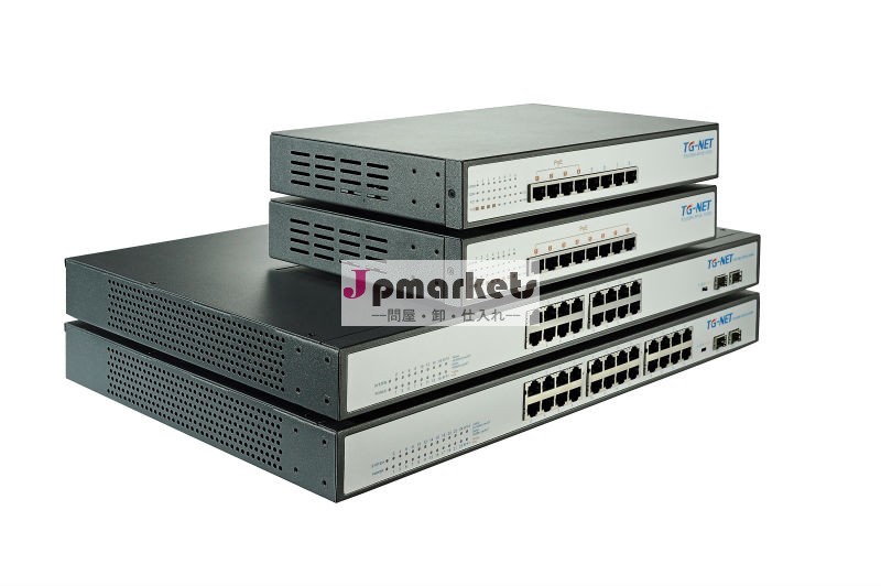 4- ポートギガビットpoeスイッチ60w、 48v、 ieee802.3at/af問屋・仕入れ・卸・卸売り