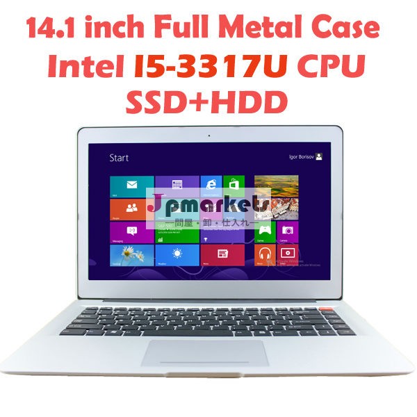 新しいノートpc14.1インチvatop2014年i5-3317uインテルデュアルコアのノートパソコン問屋・仕入れ・卸・卸売り