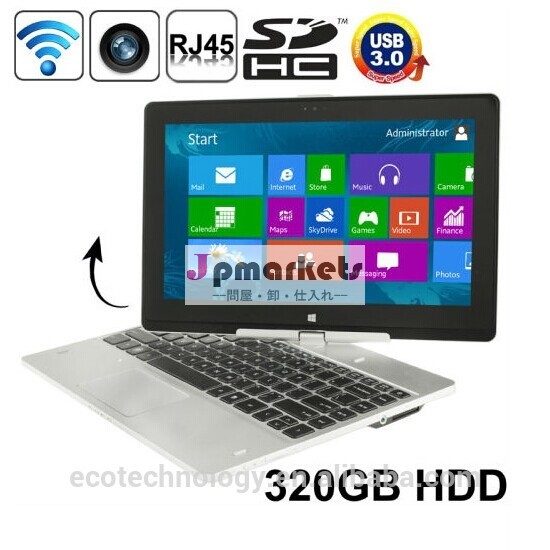 R116銀、 静電容量式タッチスクリーンインチの回転11.68ウィンドウosのネットブックと、 2gbram+320ギガバイトhdd問屋・仕入れ・卸・卸売り