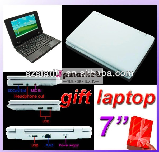 ネットブックvia8650ホット7" 安いラップトップの小型ラップトップ問屋・仕入れ・卸・卸売り
