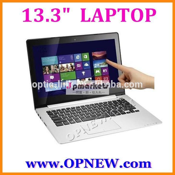 スーパースリム13.3インチデュアルコアcpuラップトップコンピュータpcwm88801.52ghzのブルートゥース付rj45ポートhdm1gbddrii16gbsuperslim問屋・仕入れ・卸・卸売り