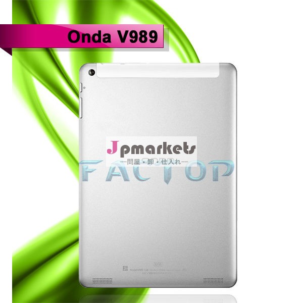 9.7インチオクタ- コアタブレットpcのデュアルカメラブルートゥースgps2gb+32gb恩田v989オクタ- コアタブレットpc問屋・仕入れ・卸・卸売り