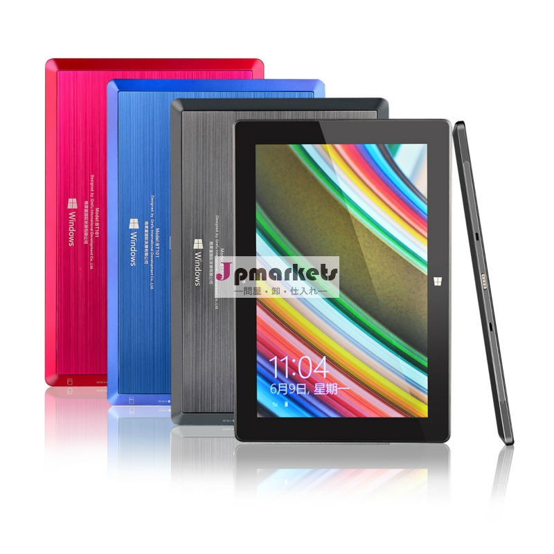 最新のintel10.1'( クワッドコア) z3740dram2gbカメラ5.0mp1280x800ipsスクリーン10win8点の静電容量式キーボード付きタブレットpc問屋・仕入れ・卸・卸売り