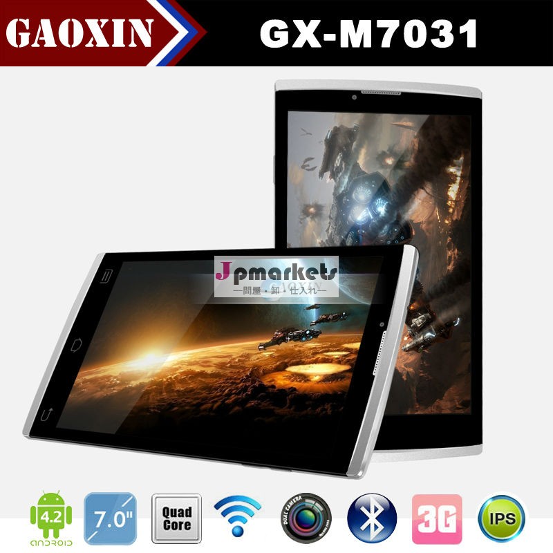 最新の7インチ3ggsmアンドロイド電話通話4.4phablet2014年オクタコア安いのための問屋・仕入れ・卸・卸売り