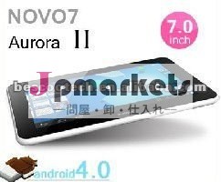7Inch Ainolのオーロラ2のnovoは7つのIPSのアンドロイド4.0 1.5GHz容量性タブレットのPC中心1G 16GBの二倍になる問屋・仕入れ・卸・卸売り