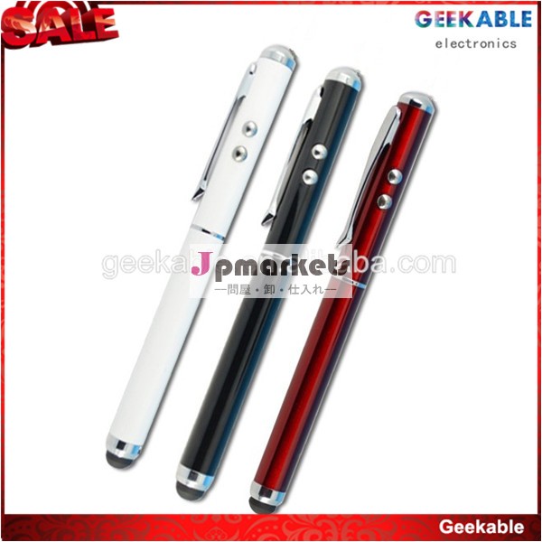 スタイラスペンレーザーポインター付き( 4in1機能)問屋・仕入れ・卸・卸売り