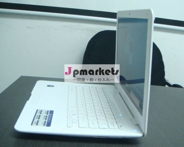 熱い販売13.3インチの超薄型ミニノートパソコンxpwindows7のインテルメモリ1g/2g160/320gトムd4251.8ghzのラップトップ問屋・仕入れ・卸・卸売り