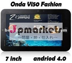 7 "オンダVi50の方法アンドロイド4.0のAllwinner A13 1GHz 512MB/8GB 3DのゲームのタブレットのPC問屋・仕入れ・卸・卸売り