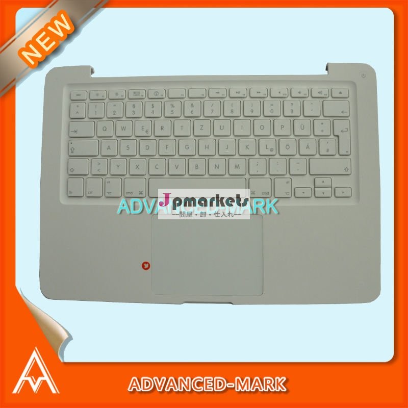 新しいMacbook Unibody 13の" A1342ラップトップ及び100%年の働きのためのPalmrestの上の場合及びドイツのドイツのキーボード及びタッチパッド取り替えなさい問屋・仕入れ・卸・卸売り