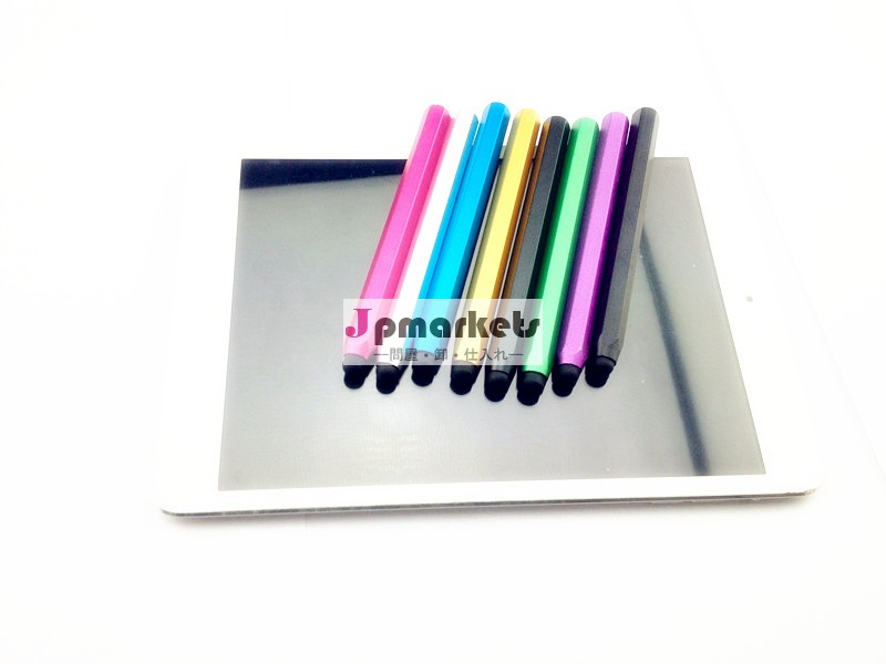 カラフルな容量性ゴム先端スタイラスペンスマートフォン用問屋・仕入れ・卸・卸売り