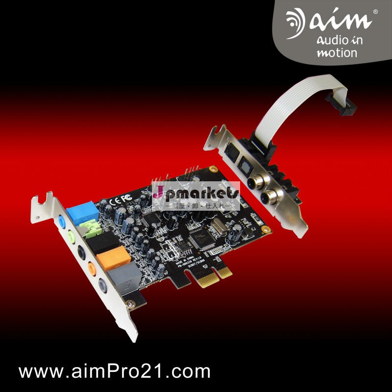 Hd7.1サウンドカードpci-e問屋・仕入れ・卸・卸売り