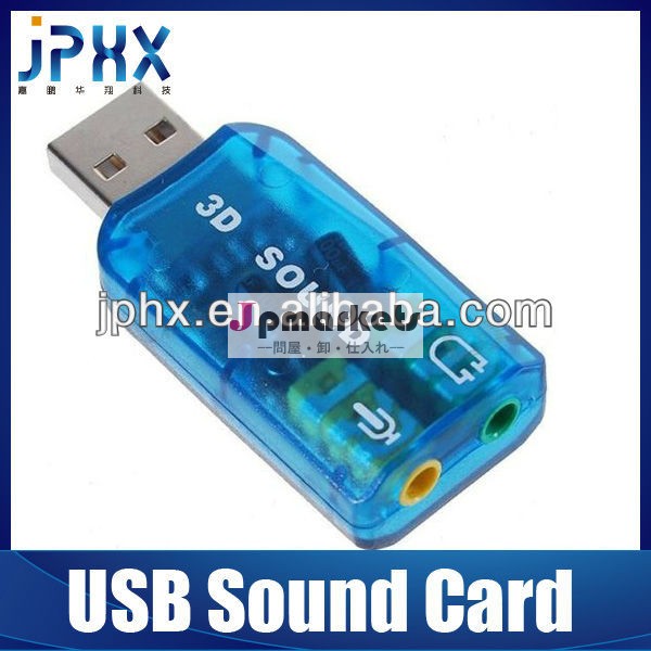 多色3d5.1usbサウンドカードusbオーディオアダプタ問屋・仕入れ・卸・卸売り