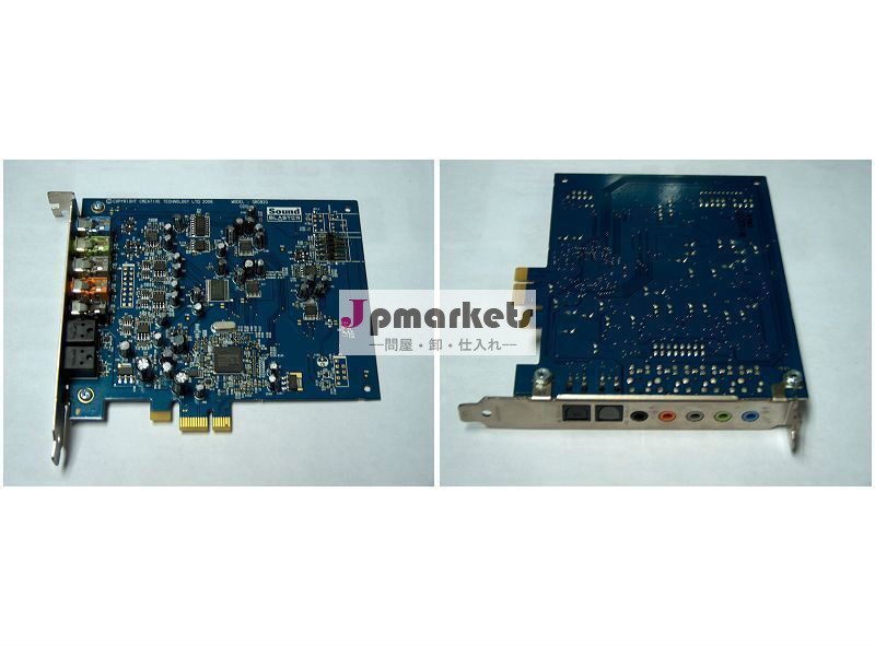 創造的なsb0820オリジナル90％7.1チャンネルのサウンドカードのx-fi新しいpci-eカード問屋・仕入れ・卸・卸売り