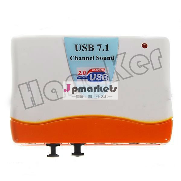 最も人気のある7.1チャンネルのサウンドカードusbプロモーション問屋・仕入れ・卸・卸売り