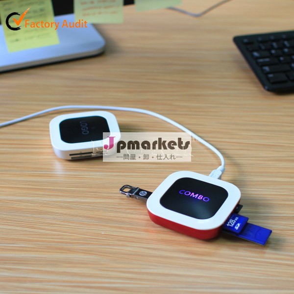 Usb2.0マイクロsd/tfかわいいカードリーダー問屋・仕入れ・卸・卸売り