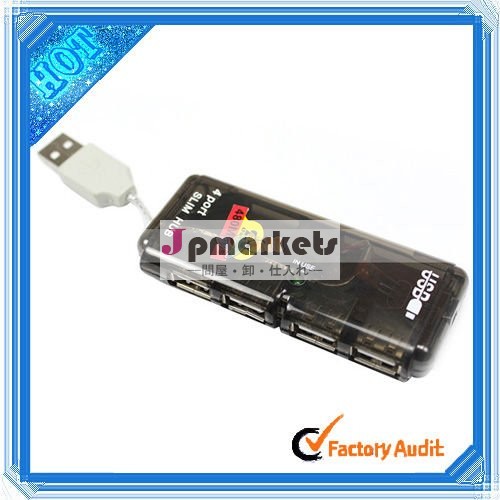 卸売! ミニハイスピード4ポートusbハブ480mbpspcスリム( c00093cf)問屋・仕入れ・卸・卸売り