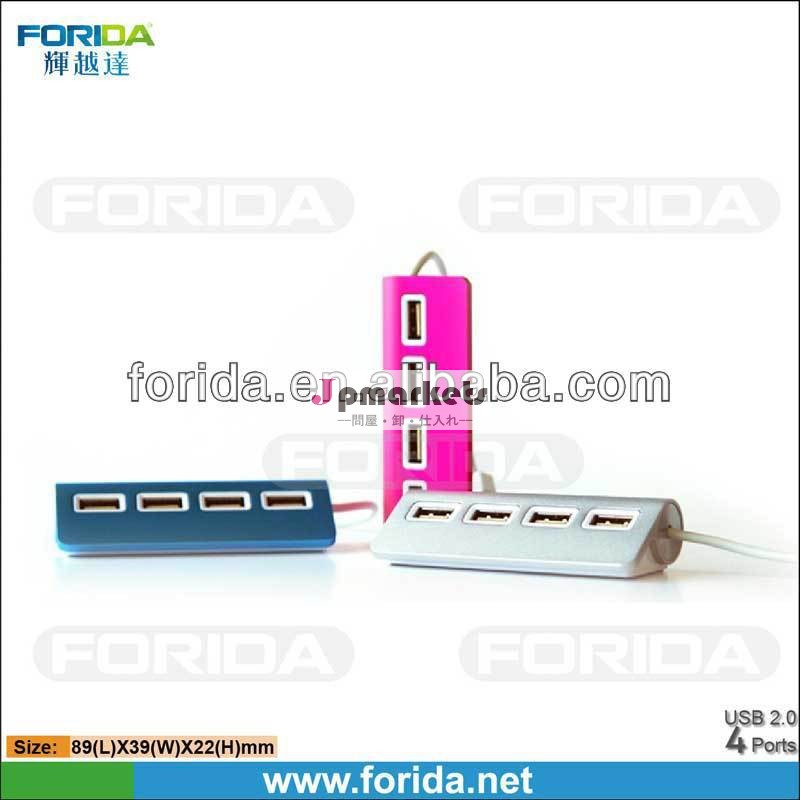 三角形usb2014-hotalumnium合金2.0ハブなしで- スリップパッドのための高- エンド市場問屋・仕入れ・卸・卸売り