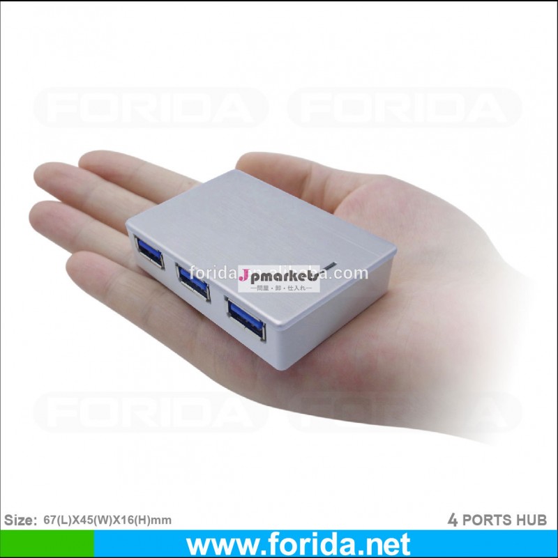 高速4ポートusb3.0ハブマイクロusbとのデスクトップのラップトップの電源アダプタ4ケーブル問屋・仕入れ・卸・卸売り
