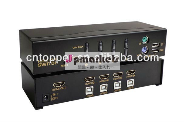 4ポートusb/ps2hdmikvmスイッチ問屋・仕入れ・卸・卸売り