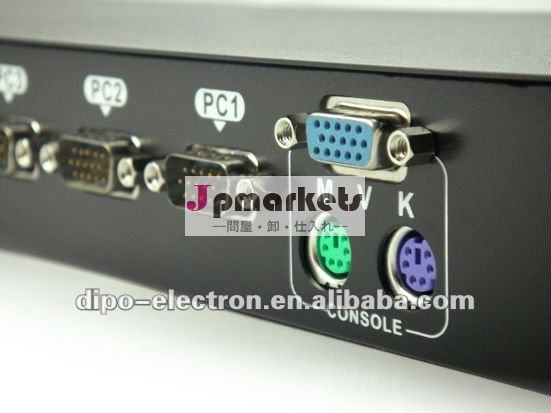 8台のコンピュータを制御するためのブランド8port Ps2 Kvmスイッチ問屋・仕入れ・卸・卸売り
