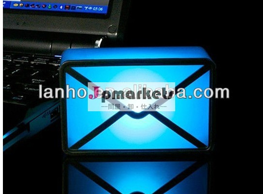 Ledのメールアラート2014年e- メールウェブメール通知機能usbポートのラップトップpcのマウスプリンタハブ問屋・仕入れ・卸・卸売り