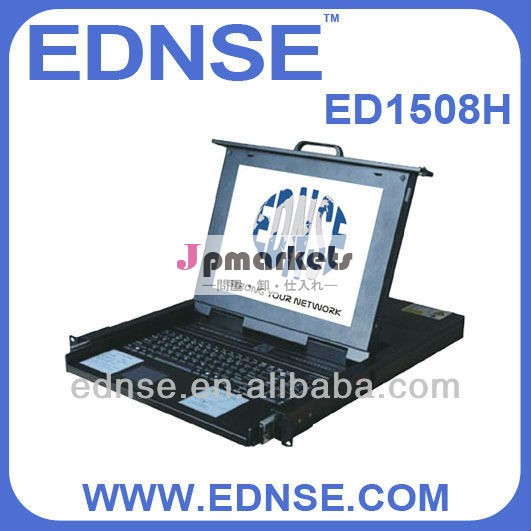 サーバed1508h15" モニタlcdtftラックマウントkvmkvmスイッチ問屋・仕入れ・卸・卸売り