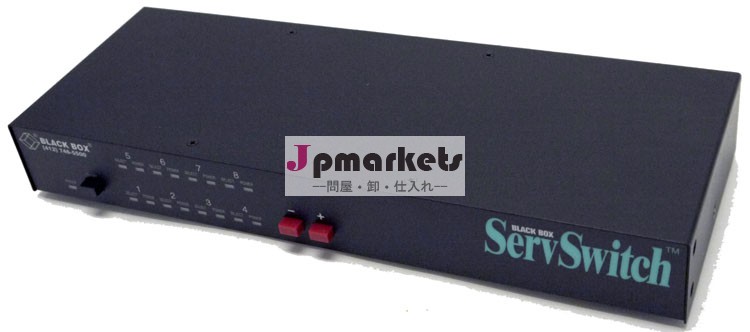 新しいブラックボックスkv3108saservswitch8- ポートkvmスイッチシャーシスイッチポートスリム問屋・仕入れ・卸・卸売り