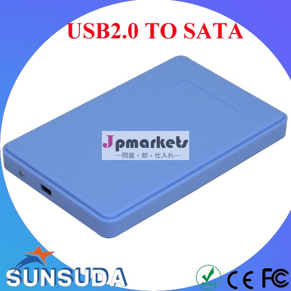 ポータブルハードドライブキャディーusb2.0～sataキャディプラスチックまでexterno1tbhd外部hddキャディ問屋・仕入れ・卸・卸売り