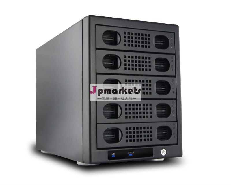 5bay2.5''・3.5'' enlcosureusb3.0raidhdd& esataからsataハードディスクケース問屋・仕入れ・卸・卸売り