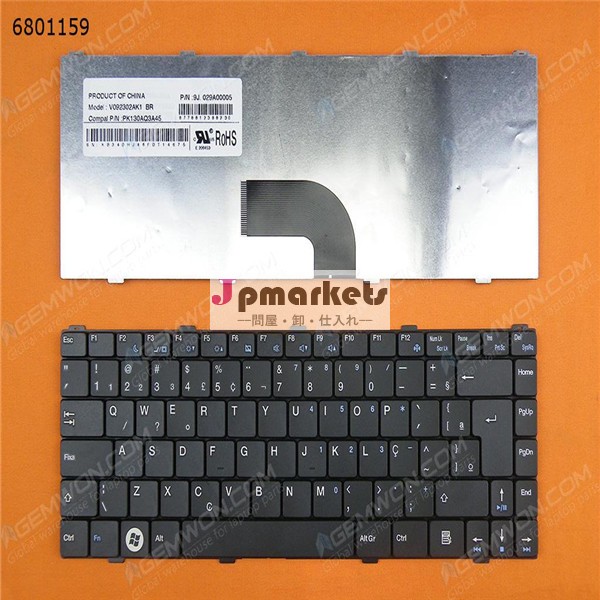 オリジナルのラップトップのキーボードのためのintelbrasli1000i1010i1020i1030i1031レイアウトブラジル黒問屋・仕入れ・卸・卸売り
