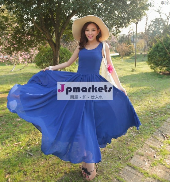 レディースファッションシフォンマキシドレス問屋・仕入れ・卸・卸売り