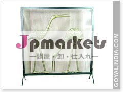 暖炉ガード、 暖炉の画面、 クレーン付きシングル火ガード問屋・仕入れ・卸・卸売り