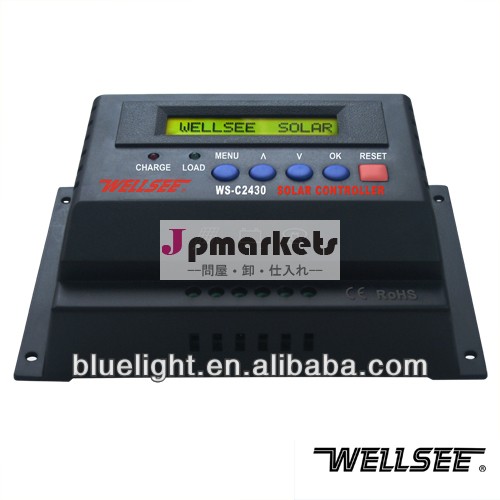 12v/24v48v30a太陽系の電圧レギュレータws-c2430pwm充電器問屋・仕入れ・卸・卸売り