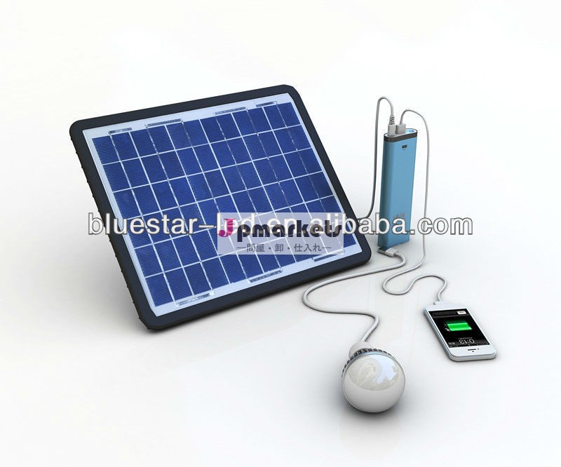 10wポータブル家庭用太陽エネルギーシステム問屋・仕入れ・卸・卸売り