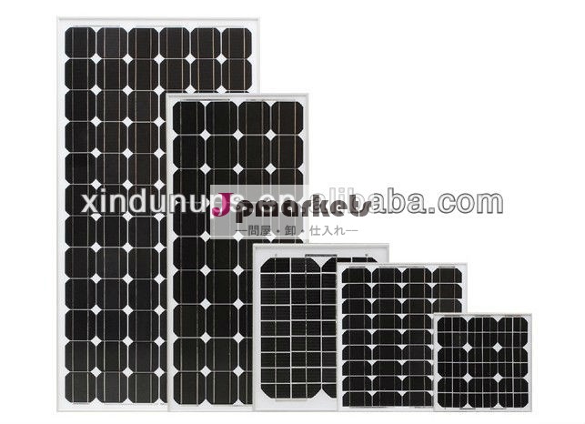 100wソーラーパネルモノラル- 結晶太陽電池モジュールソーラーパネル問屋・仕入れ・卸・卸売り