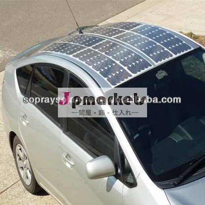 高効率100w/18v半/ミニ車用フレキシブルソーラーパネル問屋・仕入れ・卸・卸売り