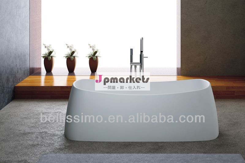 最高の販売2014年、 バスタブ、 樹脂の石のお風呂、 bs-8642スタンドのバスタブ問屋・仕入れ・卸・卸売り