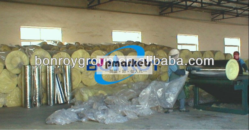 安価な断熱材料の石ウール/32kg/m3ガラスウールの毛布問屋・仕入れ・卸・卸売り