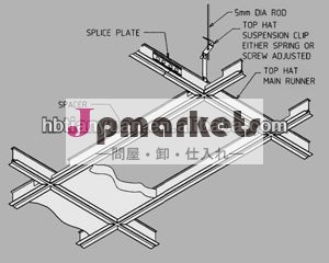 音響装飾的な金属グリッド天井問屋・仕入れ・卸・卸売り