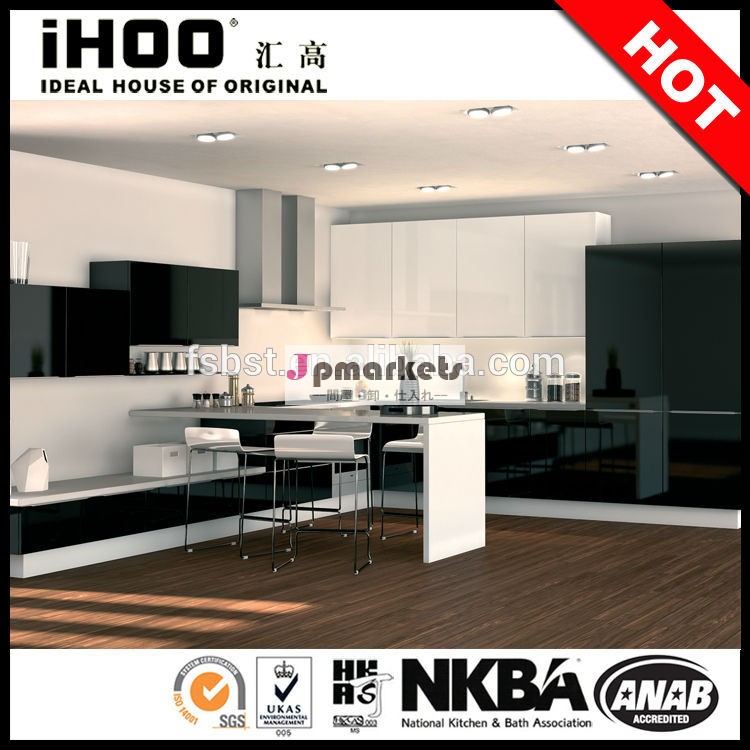 高光沢キッチン食器棚2014年新しい近代的な台所のキャビネットの設計問屋・仕入れ・卸・卸売り