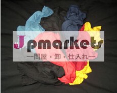 着色されたt- シャツ綿100％の廃棄物+工場出荷時の価格問屋・仕入れ・卸・卸売り