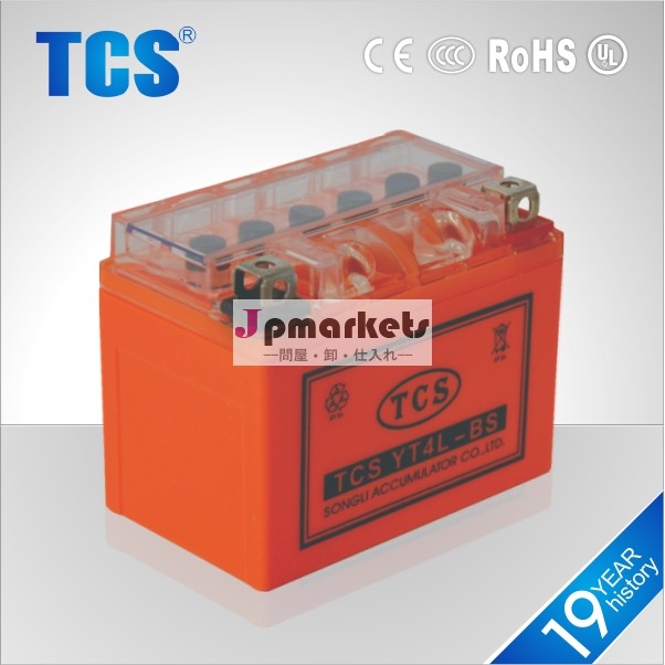 充電式battery12v4ahytx4l-bsゲルバッテリーオートバイ問屋・仕入れ・卸・卸売り