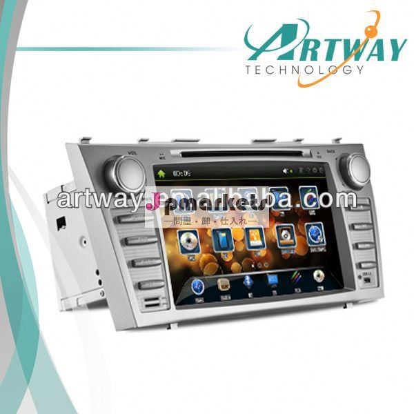 新しい8" lcdcapasitiveトヨタカムリ用車のdvdプレイヤーgps付きipodのrds8611mbttv問屋・仕入れ・卸・卸売り