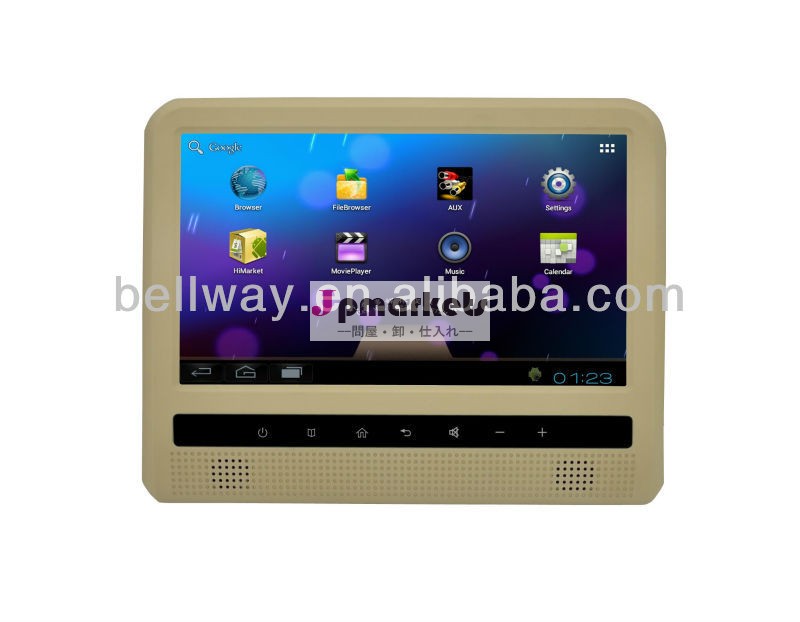9- インチアンドロイドとヘッドレストモニター3g/wifi( tm- 901ad)問屋・仕入れ・卸・卸売り
