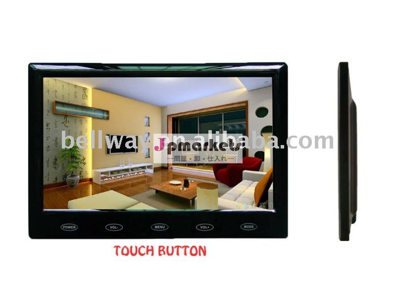 7" 超- 薄型tftカー液晶モニター2av入力問屋・仕入れ・卸・卸売り