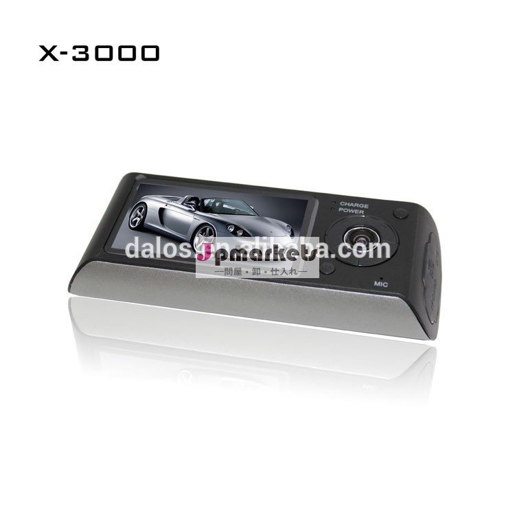 2.7インチgps車ブラックボックスdvrhdx3000720デュアルレンズ車のdvr問屋・仕入れ・卸・卸売り