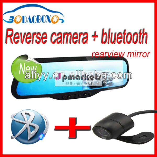 Bluetoothハンズフリーバックミラー付きパーキングセンサー4.3インチ液晶モニターのパーキングセンサーシトロエン車のための問屋・仕入れ・卸・卸売り