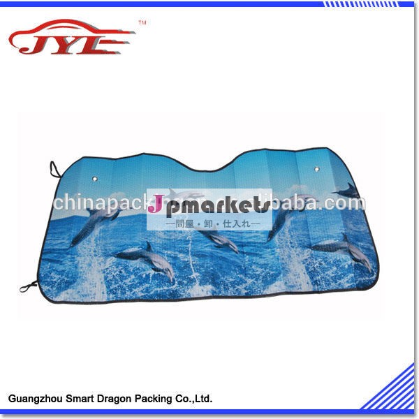 aluminum foil Material and Front Windshield Shades Type bubble retractable car sunshade問屋・仕入れ・卸・卸売り