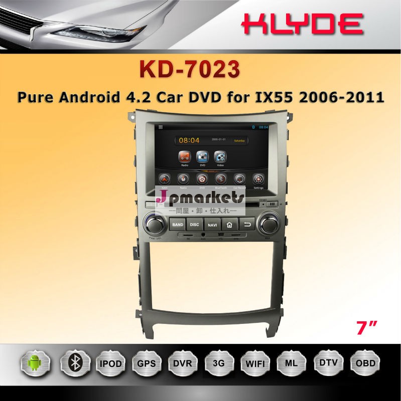 すべての機能を持つ新技術7" ix55のための車dvd問屋・仕入れ・卸・卸売り